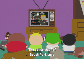 watching kyle broflovski GIF by South Park 