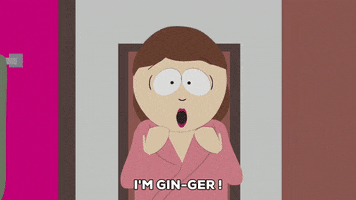 ginger read head GIF by South Park 