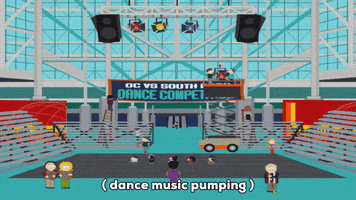 dance stage GIF by South Park 