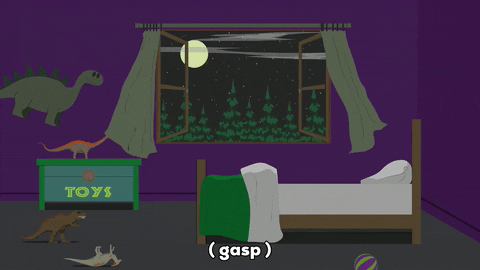 Empty Bedroom Gasping Gif By South Park 