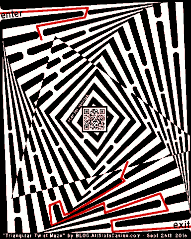 yanitofreminoshi maze solution twisted maze maze twist triangular maze GIF