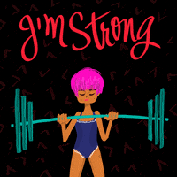 Sport I Am Strong GIF by Denyse®