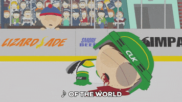kyle broflovski hockey GIF by South Park 