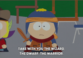 stan marsh warrior GIF by South Park 