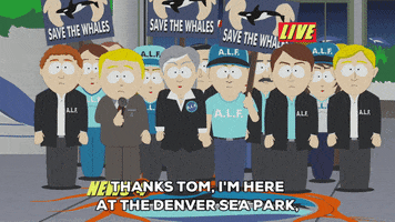 angry mob protesting GIF by South Park 