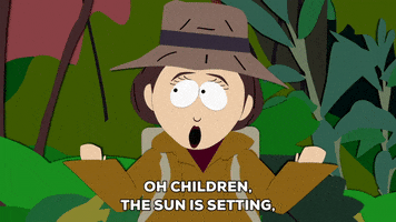 hat camping GIF by South Park 