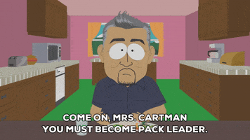 listen cesar millan GIF by South Park 