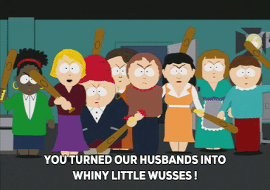 South Park  fight talking sharon marsh liane cartman GIF