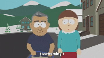 screaming liane cartman GIF by South Park 