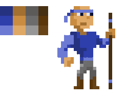 anthonymarques pixel animation idle stance Sticker