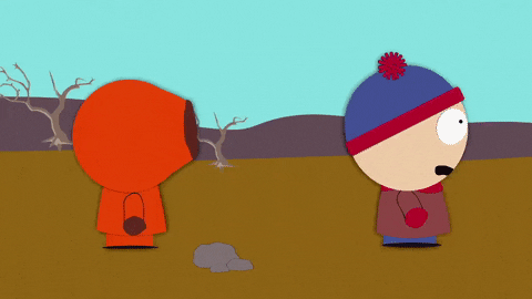 tripping over stan marsh GIF by South Park enemies