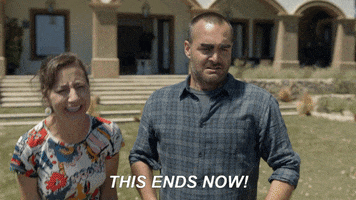 this ends now fox broadcasting GIF by The Last Man On Earth