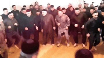 tucstwo funny dancing muslims GIF