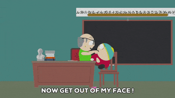 eric cartman leave GIF by South Park 