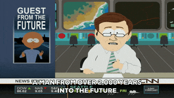 anchor reporting GIF by South Park 