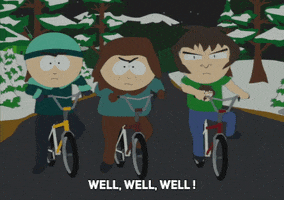 mad bike GIF by South Park