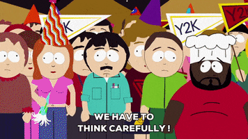 scared be careful GIF by South Park 
