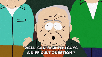 old man questions GIF by South Park 