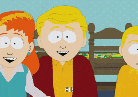 waving GIF by South Park 