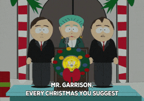 christmas politics GIF by South Park 