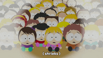 crying running GIF by South Park 
