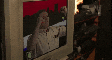 james rolfe angry videogame nerd GIF by Leroy Patterson