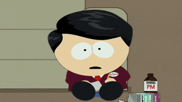 scared dreaming GIF by South Park 