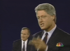 zackstanton president debate 1992 bill clinton GIF