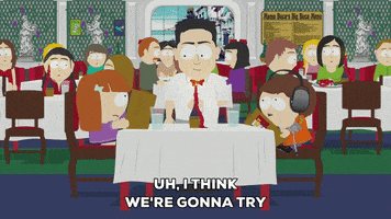 restaurant date GIF by South Park 