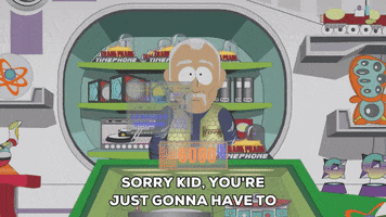 master telling GIF by South Park 