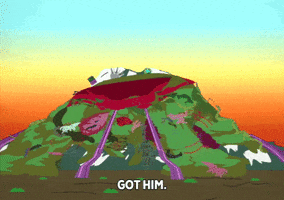 melting trapper keeper GIF by South Park 