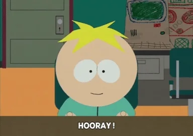 Happy Butters Stotch GIF