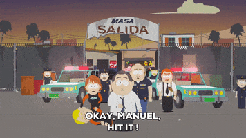 fall die GIF by South Park 