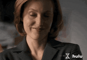 the x files smile GIF by HULU