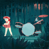 Rocking Out Rock And Roll GIF by Rafael Varona