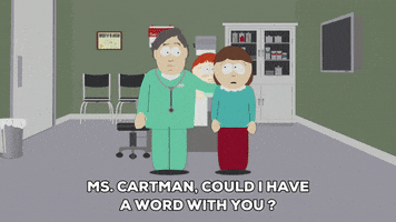 eric cartman hospital bed GIF by South Park 
