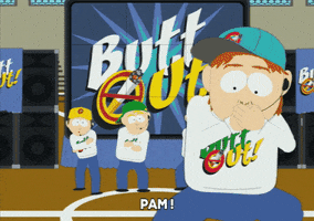 butt out dancing GIF by South Park 