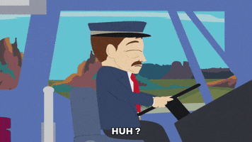 on the bus confusion GIF by South Park 