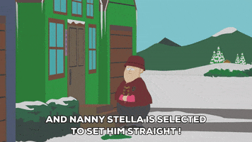 snow lady GIF by South Park 