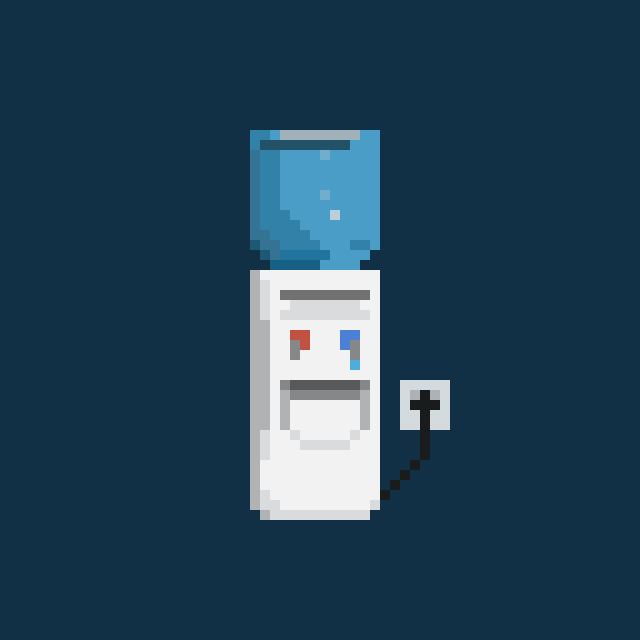 anthonymarques watercooler #pixel #pixelwatercooler GIF