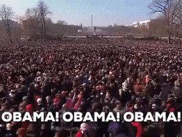 obama obama obama cheering GIF by Obama