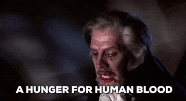 vampire a hunger for human blood GIF