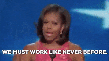 we must work like never before michelle obama GIF by Obama