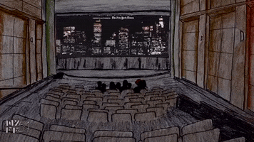 Movie Theater Animation GIF by Film at Lincoln Center