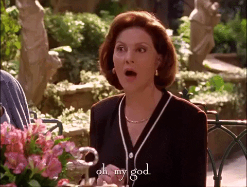 Season 2 Omg GIF by Gilmore Girls  - Find & Share on GIPHY
