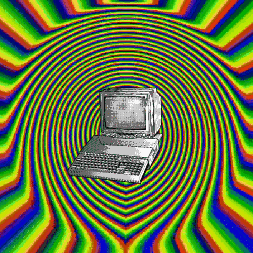 old school computer GIF by Xenoself