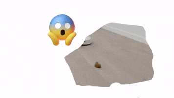 Robot Shit GIF