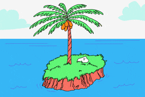 palm tree island GIF by GIPHY Studios Originals