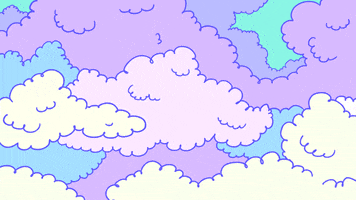 In The Clouds Unicorn GIF