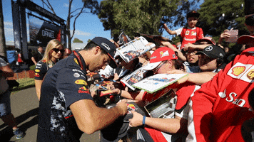 signing formula 1 GIF by Red Bull Racing